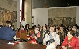 L'incontro con Ileana Tozzi, direttrice del Museo dei Beni Ecclesiastici di Rieti